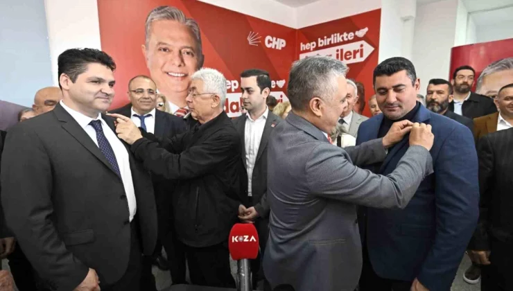 Antalya’da İYİ Parti Üyeleri CHP’ye Katıldı