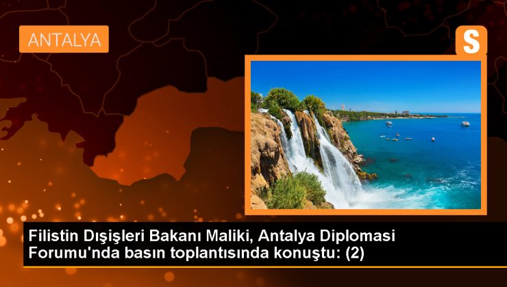 Filistin Dışişleri Bakanı: Yerleşimciler yasa dışıdır, İsrail’e dönmelidir