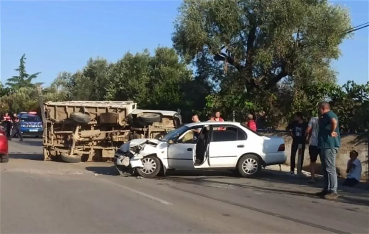 Ödemiş’te Trafik Kazası: 2 Yaralı